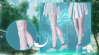 《仙剑7》官方为女主换新白丝：听说你们喜欢她的腿