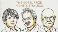 2022诺贝尔化学奖揭晓 3位科学家获奖