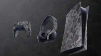 索尼发布PS5“迷彩灰”配色细节图：国行手柄、主机壳现已上线
