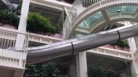 坐滑梯下班？成都有栋写字楼加装滑梯