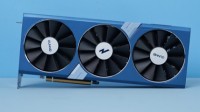 一身蓝衣夺目！蓝戟Intel Arc A770显卡图赏