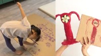 4岁女童画作被父亲二创后大卖 5家美术馆邀请做展览
