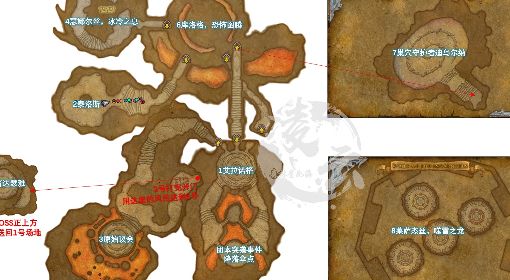 《魔兽世界》10.0团本化身巨龙牢窟地图一览