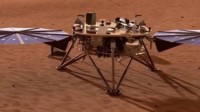 NASA“洞察”号侦测到陨石撞击火星 砸出21米深坑