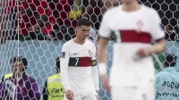 C罗梦碎世界杯 女友发文指责葡萄牙主教练：人上晚了