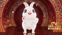 春晚吉祥物“兔圆圆”首次亮相 网友：看着有点诡异