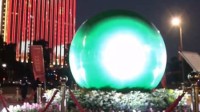 价值2.5亿超大夜明珠亮相武汉 直径2米、重达11吨