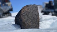 科学家在南极发现罕见大陨石 6.7公斤重