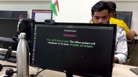 印度一公司装软件催员工到点下班：电脑到点自动关机