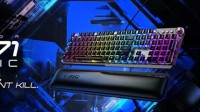 微星发布VIGOR GK71 SONIC键盘：定制青轴+RGB