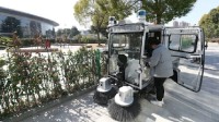 上海测试9辆自动驾驶清扫车 可替代25名环卫工人