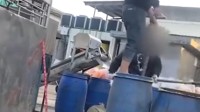 汕头再现工人赤脚踩腌菜 厂商：并非公司工作人员