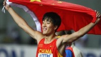 刘翔登上田径世锦赛40周年海报 至今仍保持奥运记录