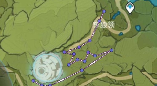 《原神》3.5版钩钩果采集路线分享