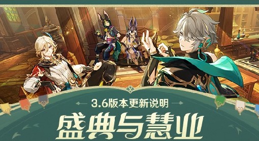 《原神》3.6版本更新内容一览
