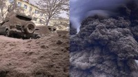 俄罗斯一火山喷发灰柱高达2万米 全球气温或降0.1℃ 