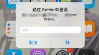 苹果设备不断要求输入AppleID密码 客服回应