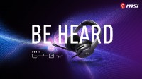 具备语音捕捉功能 微星推出IMMERSE GH40 ENC耳机