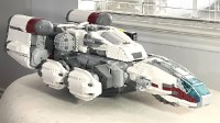 《星空》官方分享玩家作品 乐高搭建的游戏飞船