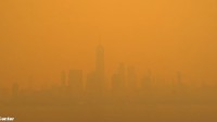污染指数爆表！纽约成全球空气质量最差城市