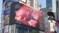 《FF16》裸眼3D广告现身新宿街头 召唤兽炸裂激斗