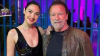 Gal Gadot Shares a Photo with Schwarzenegger: A Powerhouse Duo! Governor Still Strong