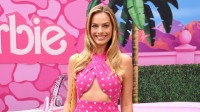Barbie Cast Shines at Promotional Event: Lead Actress' Pink Dress Turns Heads