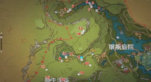《原神》3.8蔓生溪谷北部欢兴礼券收集教程