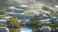 传说中的“山河大学”三维图设计出来了：气势如虹