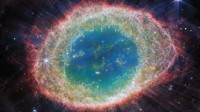 韦伯太空望远镜拍到环状星云高清照 精美细节超震撼