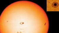 太阳表面现巨大黑子 或导致地球电网瘫痪