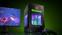 喜力打造带冰箱的次世代PC主机：玩累了开瓶冰啤酒！