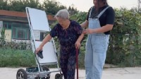 手工耿给奶奶做了一个电动轮椅 网友：这次真有用了