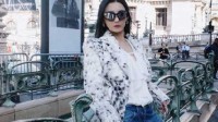 Cecilia Cheung Shares Stylish Paris Street Photos – Effortlessly Chic in Leopard Print and Jeans