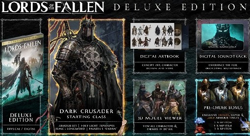 《堕落之主》预购及豪华版奖励一览