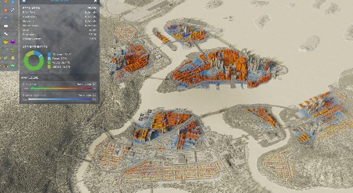 《都市：天际线2》高密度小区规划分享