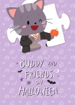 Buddy and Friends on Halloween