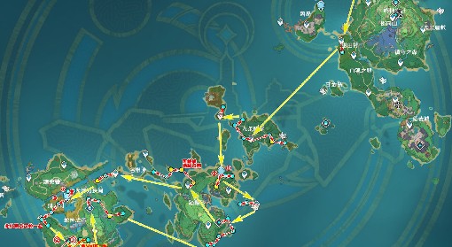 《原神》4.1版刀谭速刷路线分享
