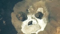 一个巨大骷髅头！NASA拍到地球上的凝视幽灵地貌