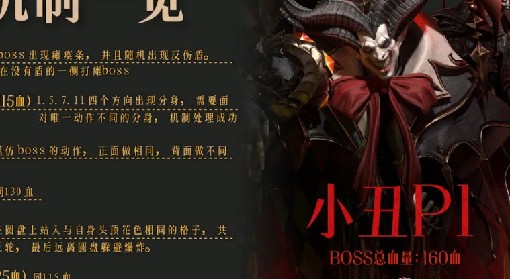 《命运方舟》疯狂军团长小丑P1攻略 小丑BOSS打法