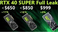 仅供桌面端！据称NV不会推出移动端40系SUPER显卡