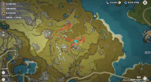 《原神》4.2杖类武器的敌人第四天拍摄攻略
