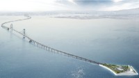 “海底长城”深中通道主线正式贯通：时速可达100km