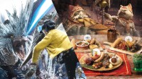 《怪物猎人》周年企划USJ猫饭菜单上新 没端出来新作端了新菜