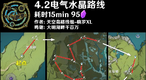 《原神》电气水晶位置一览 电气水晶采集路线