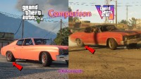 GTA6首部预告与前作画质对比：全面的进化