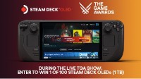 观看TGA直播赢好礼！主持人称将送出100台SteamDeck