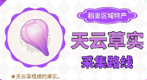 《原神》4.3版本天云草实采集路线分享