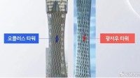 韩国仁川新地标被指和广州塔相似 韩国网民：是抄袭