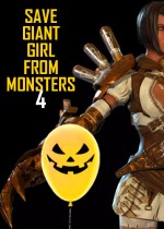 Save Giant Girl from monsters 4